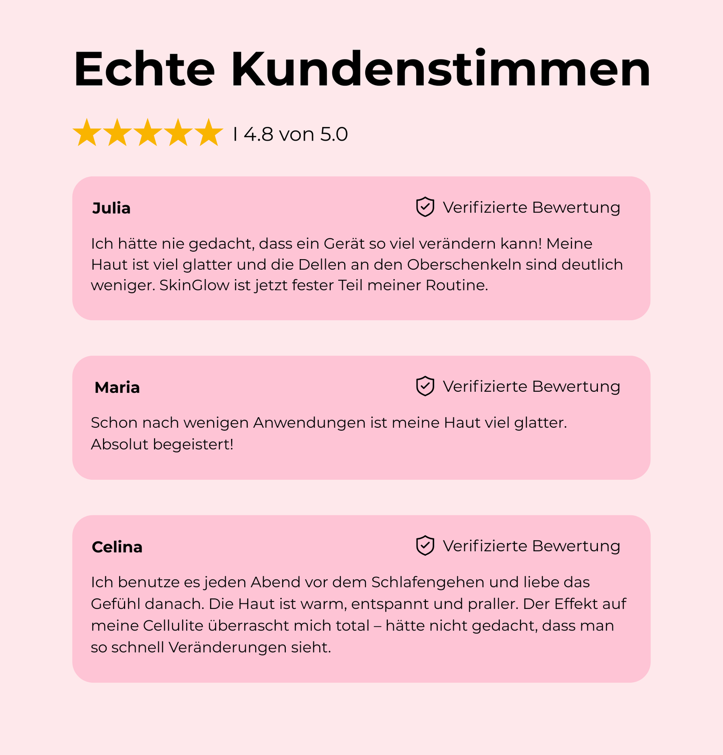 SkinGlow – Das 3-in-1 Anti-Cellulite Gerät