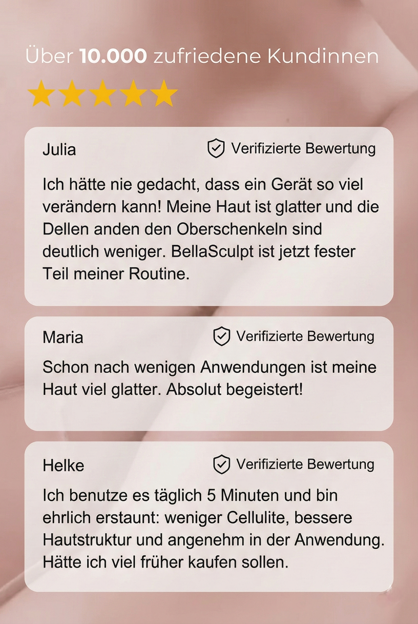 SkinGlow: Das 3-in-1 Cellulite-Killer Gerät